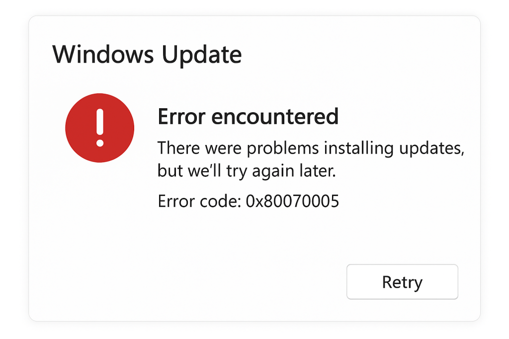 How to Fix Windows Update Error in Windows 1011