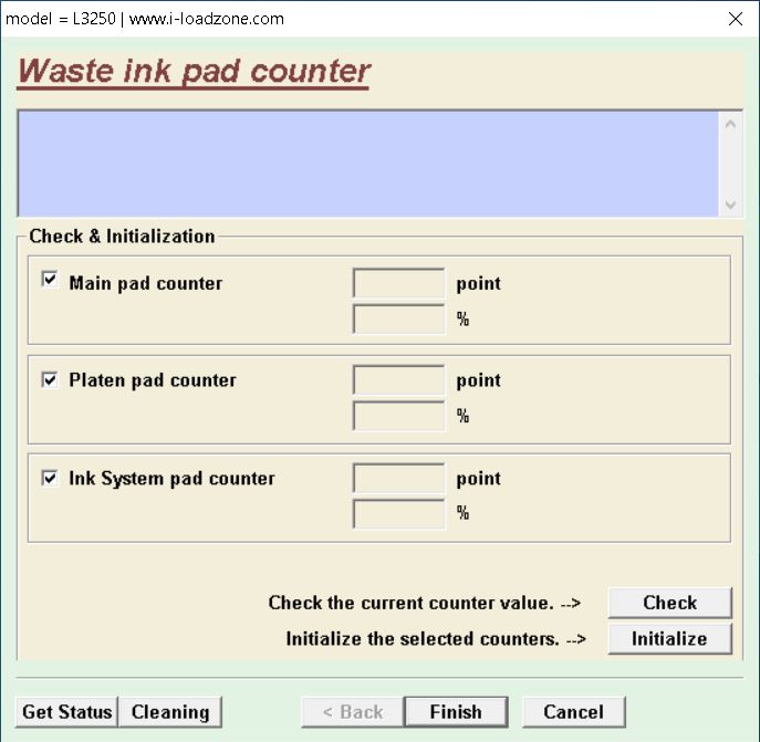 Epson Printer Resseter