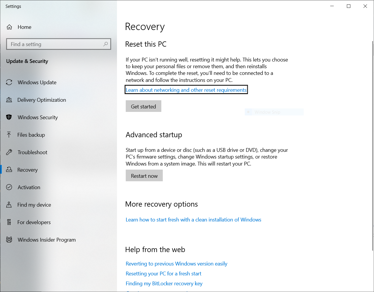 How to Reset Windows 10 Laptop Without Password